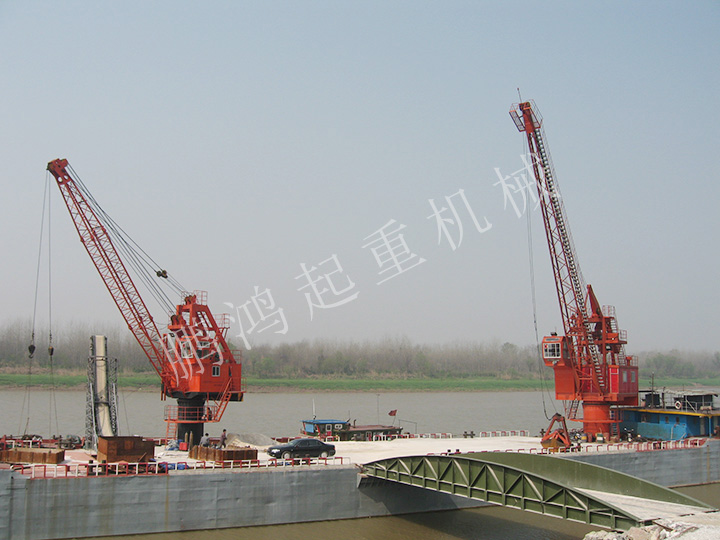 FQ16t-20m、FQ5t-25m 船用浮式起重機